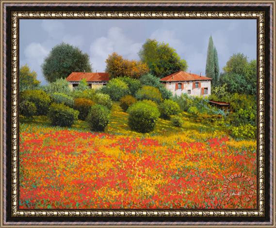 Collection 7 La Nuova Estate Framed Painting
