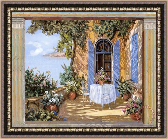 Collection 7 Le Porte Blu Framed Painting
