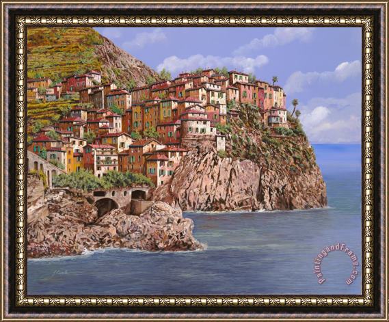 Collection 7 Manarola Framed Painting