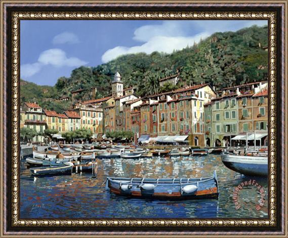 Collection 7 Portofino Framed Painting