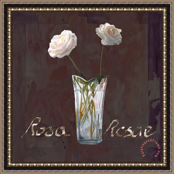 Collection 7 Rosa Rosae Framed Print