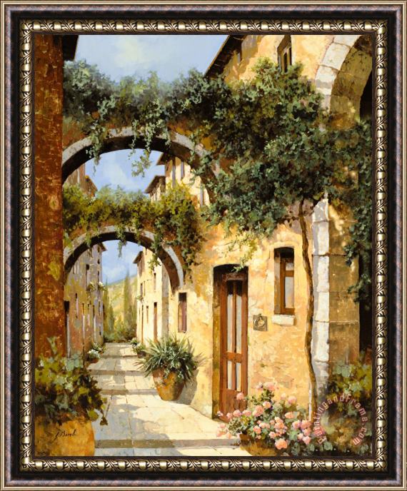 Collection 7 Sotto Gli Archi Framed Painting