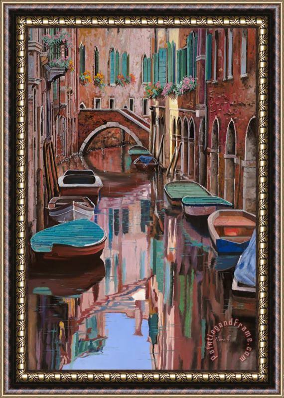 Collection 7 Venezia a colori Framed Painting