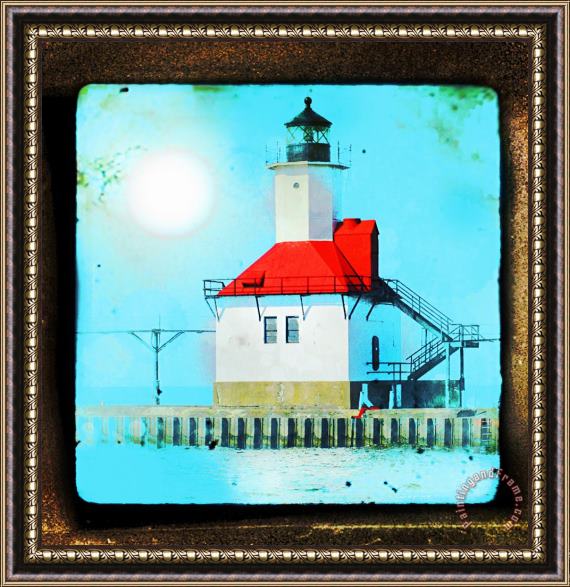 Collection 8 Memories of the beach Framed Print