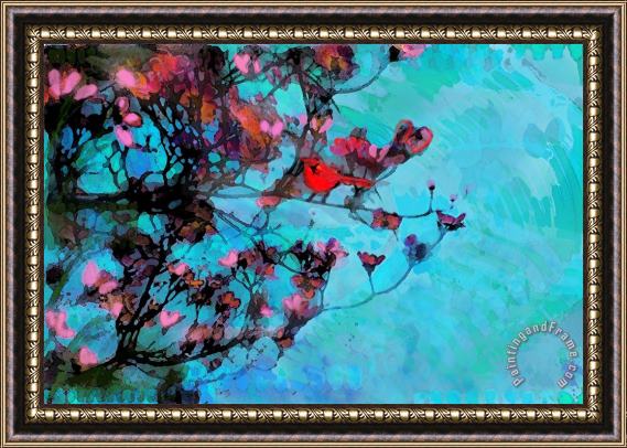 Collection 8 Spring blossoms Framed Painting