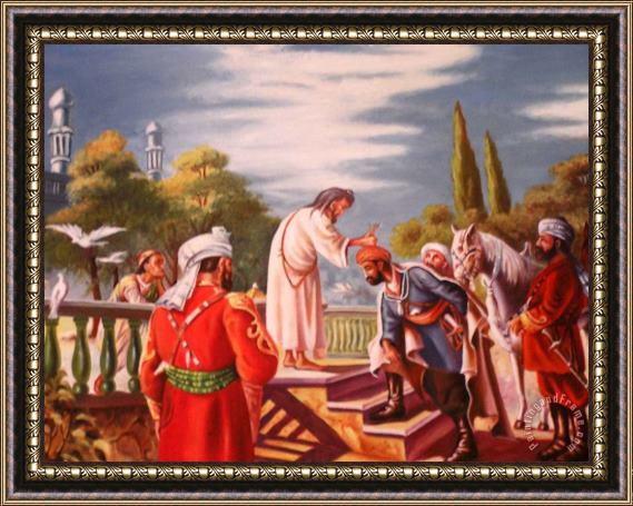 Collection Ahmad Shah Durrani 1747 Framed Painting