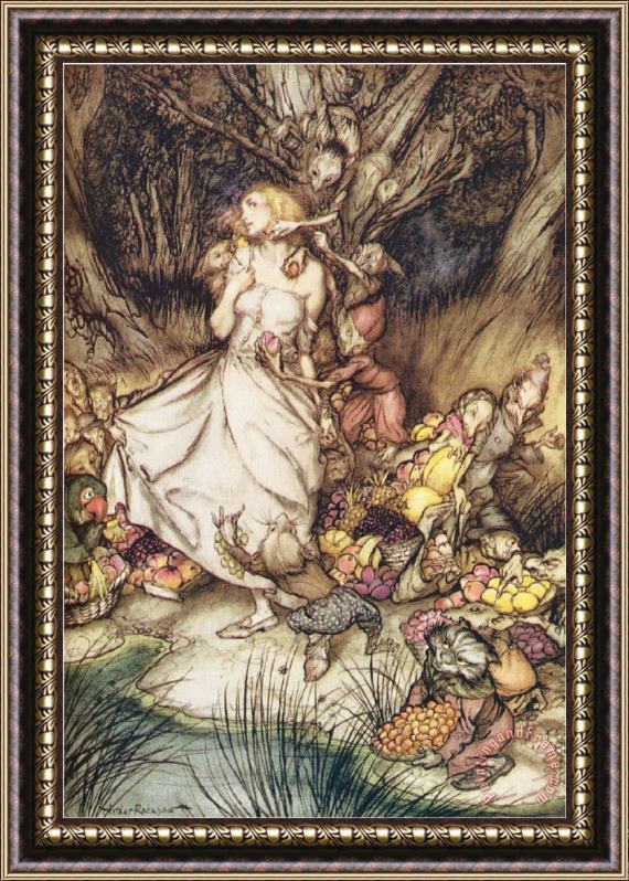 Collection Goblin Market Framed Painting