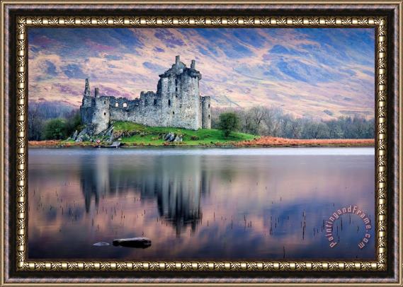 Collection Kilchurn Castle Loch Awe Argyll Framed Painting