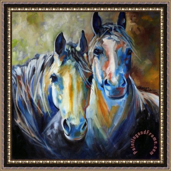 Collection Kindred Souls Equine Framed Painting