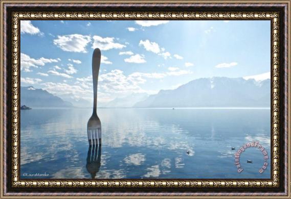 Collection Lake Geneva Fork Framed Painting
