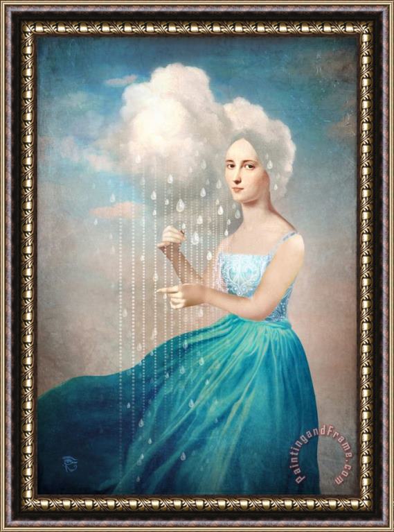 Collection Melody of Rain Framed Painting