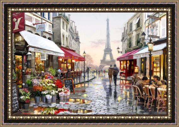 Collection Paris Cityscape Framed Print