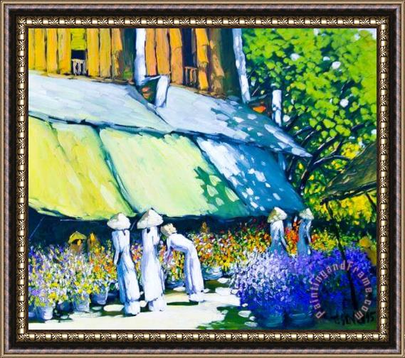 Collection Spring Flower Framed Painting