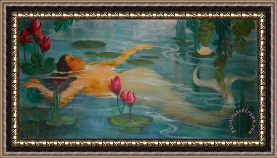 Collection Syquia Mansion Mermaid Framed Painting