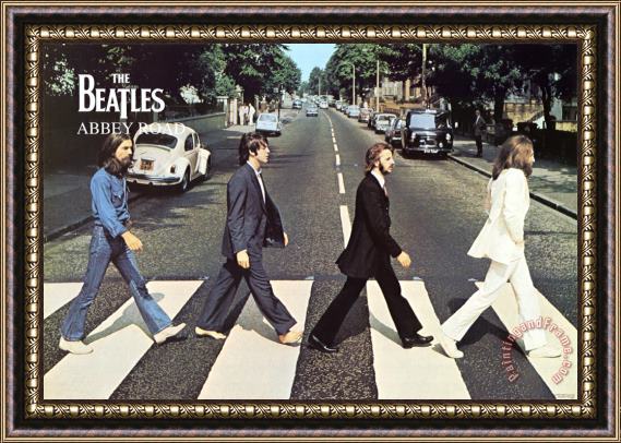 Collection The Beatles Abbey Road II Framed Print