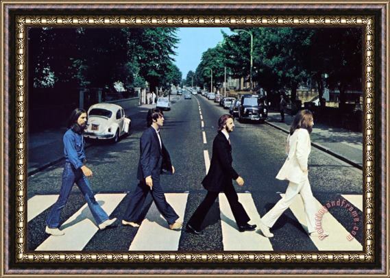 Collection The Beatles Abbey Road III Framed Print