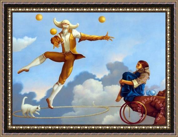 Collection The Juggler Framed Painting