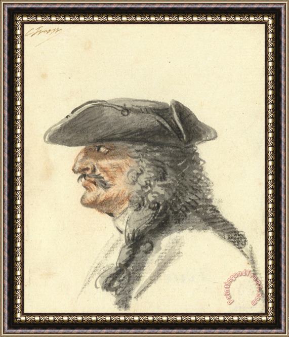 Cornelis Troost De Schout Wolfhart Grijpert Framed Print