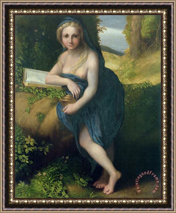 Correggio The Magdalene Framed Print
