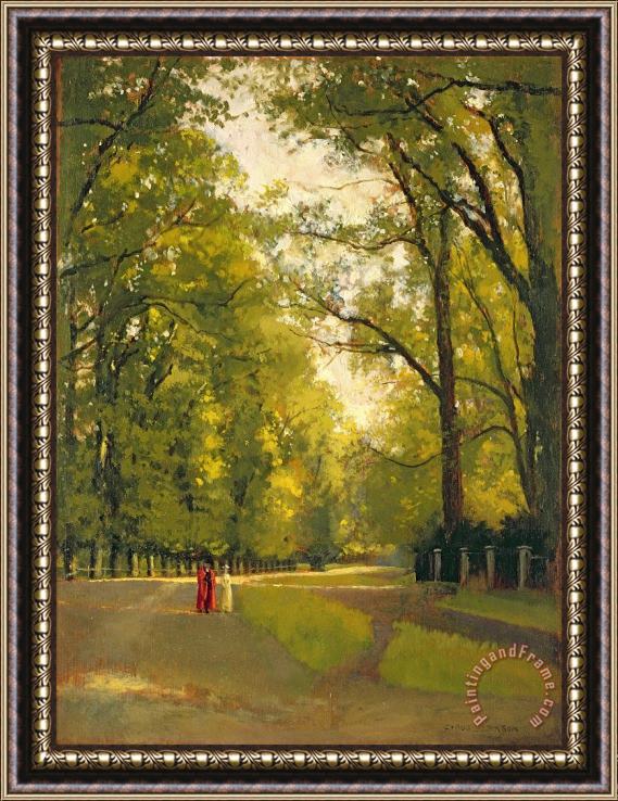 Cyrus Johnson Backs of the Colleges Cambridge Framed Print