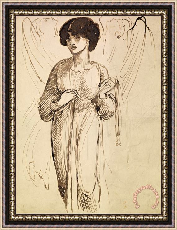 Dante Gabriel Rossetti Astarte Syriaca Framed Painting
