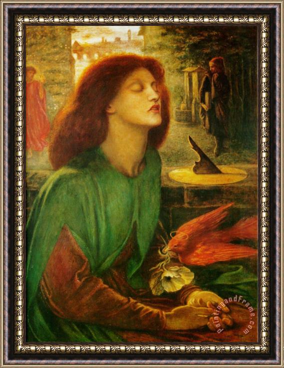 Dante Gabriel Rossetti Blessed Beatrice Framed Painting