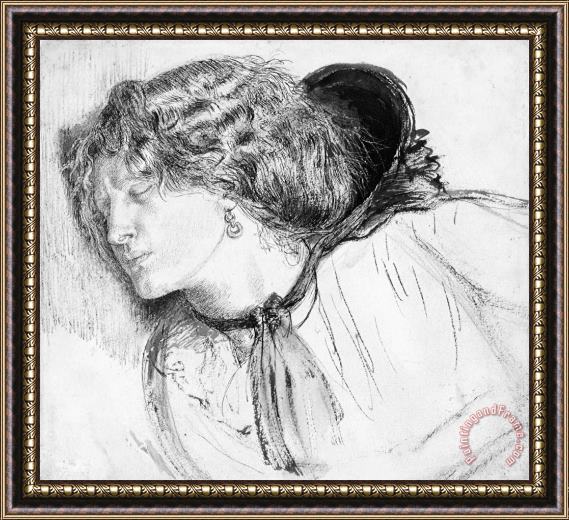 Dante Gabriel Rossetti Found 2 Framed Painting