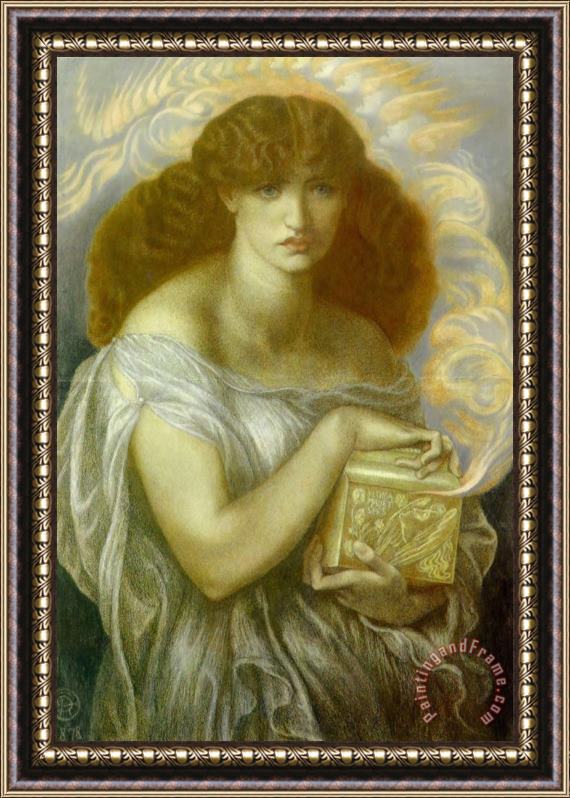 Dante Gabriel Rossetti Pandora Framed Print