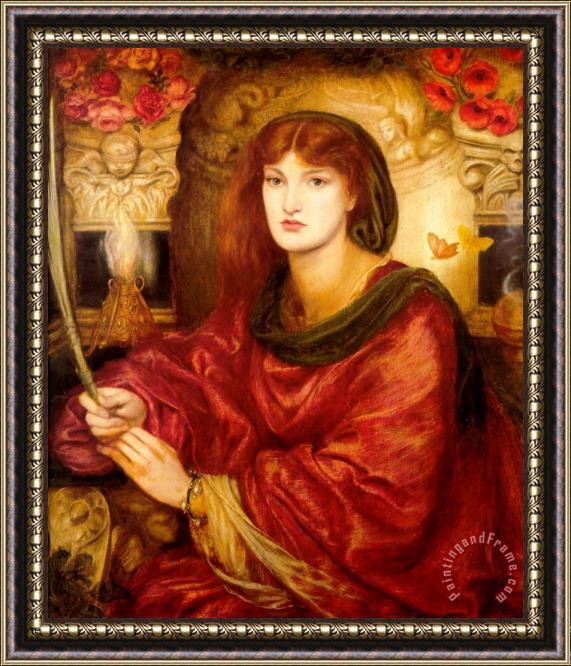 Dante Gabriel Rossetti Sybilla Palmifera Framed Painting