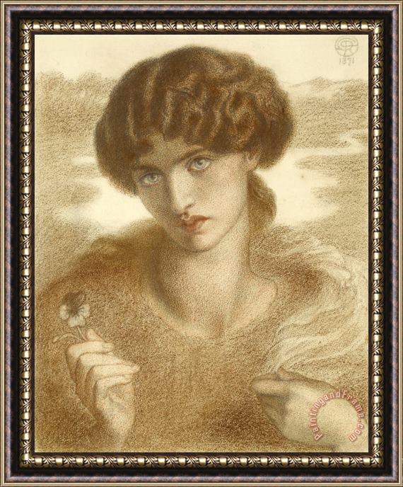 Dante Gabriel Rossetti Water Willow Framed Painting