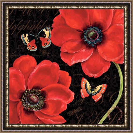 Daphne Brissonnet Petals And Wings III Framed Print