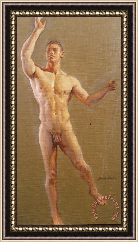 David Hardy Walking on Air Framed Painting