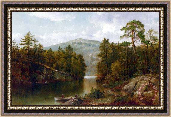 David Johnson The Lake George Framed Painting