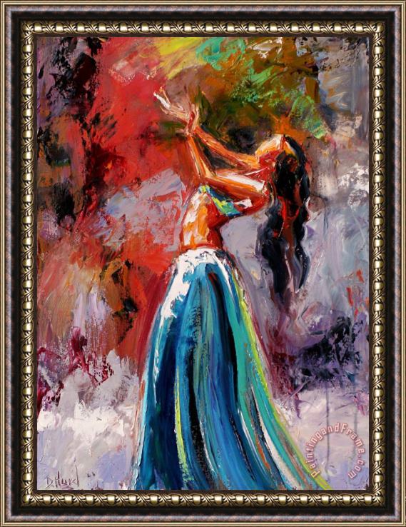 Debra Hurd Eve's Dance Framed Painting
