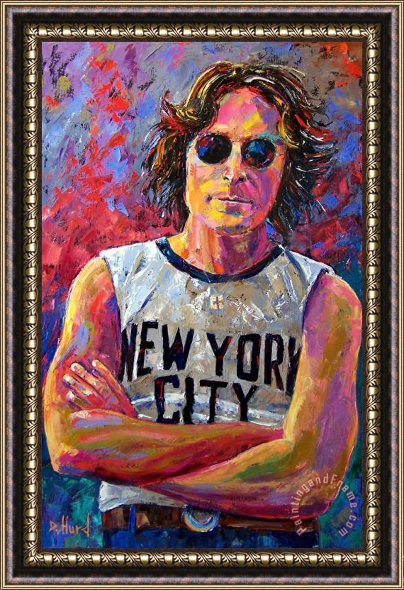 Debra Hurd Lennon New York Framed Painting