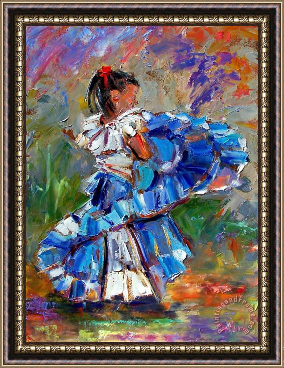 Debra Hurd Little Dancer Framed Painting