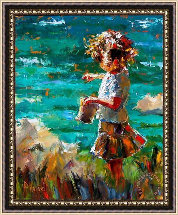 Debra Hurd One At A Time Framed Painting