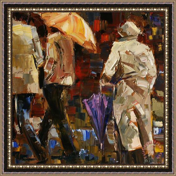 Debra Hurd Rainy Season Framed Painting