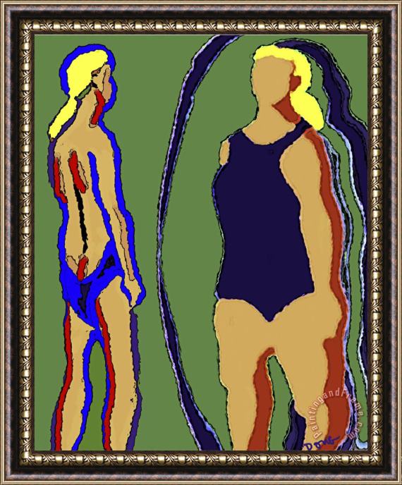 Diana Ong Anorexia Nervosa I Framed Painting