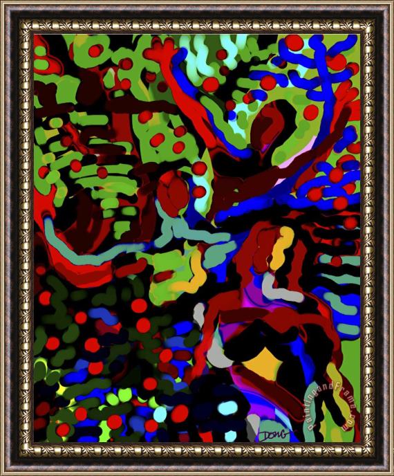 Diana Ong Apple Grove Framed Painting