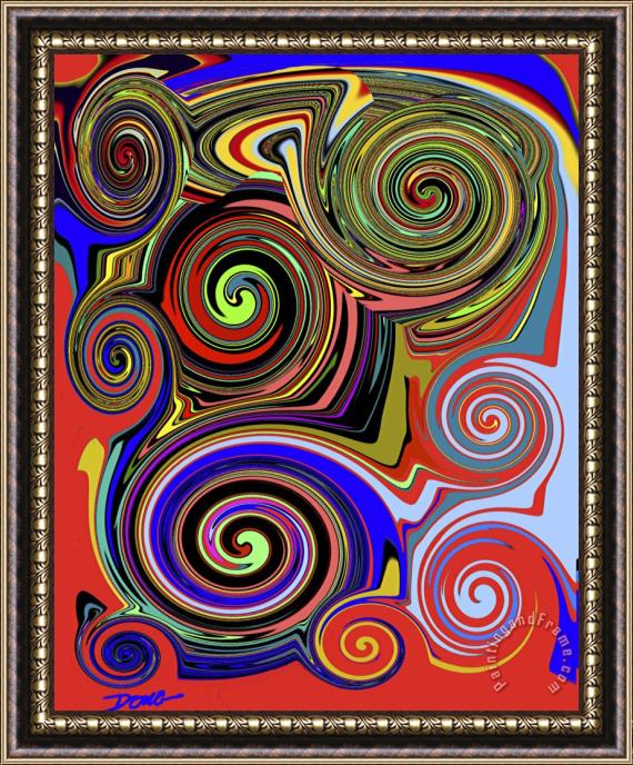 Diana Ong Number 102 Framed Painting