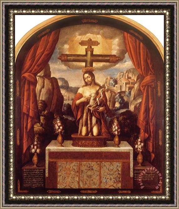 Diego De Sanabria Saint John of The Cross Framed Print