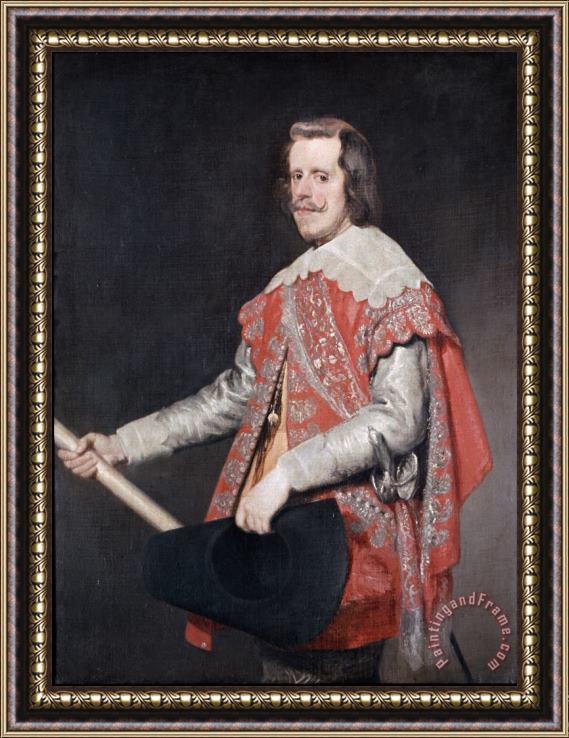 Diego Velazquez Philip Iv, King of Spain Framed Painting