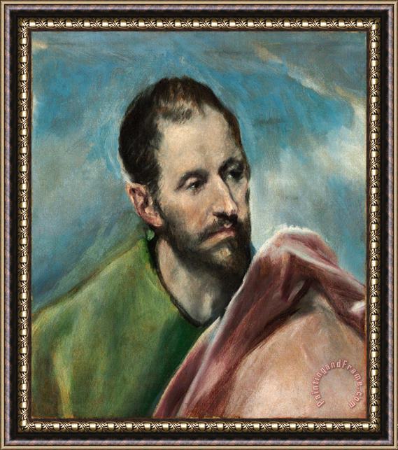 Domenikos Theotokopoulos, El Greco Saint James The Younger Framed Painting