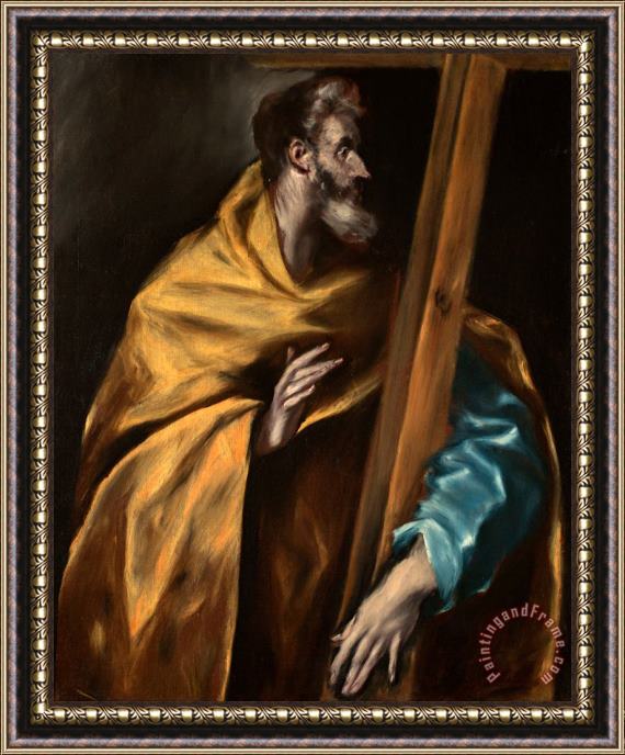 Domenikos Theotokopoulos, El Greco St. Philip Framed Print