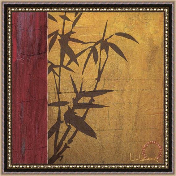 don li leger Modern Bamboo I Framed Painting