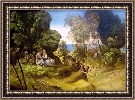 Dosso Dossi Three Ages of Man Framed Painting
