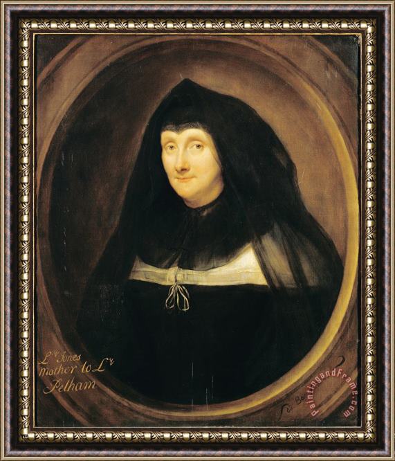 Dubois, Simon Elizabeth, Lady Jones Framed Painting