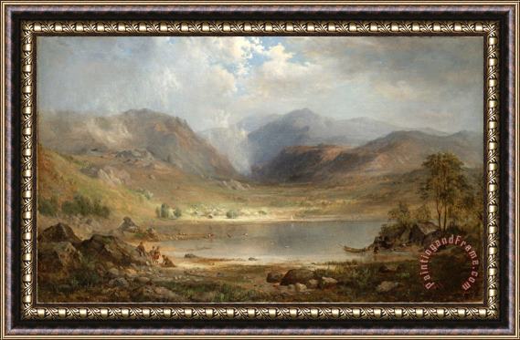 Duncanson, Robert Scott Loch Long Framed Painting