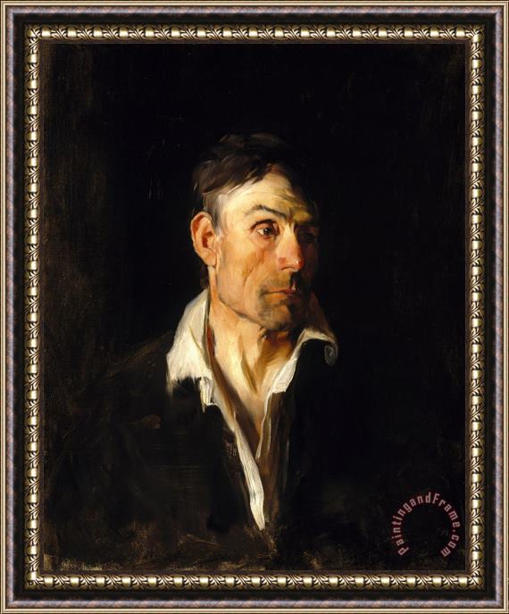 Duveneck, Frank Portrait of a Man (richard Creifelds) Framed Print